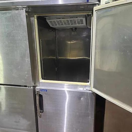 Used Coldtech 6 door S.S Freezer on Caster
