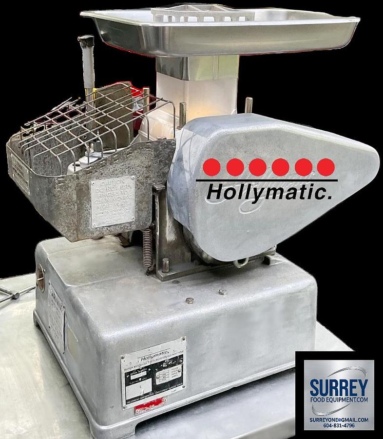 Used Hollymatic Super Model 54 Food Portioning Machine with Accessories - SEE VIDEO