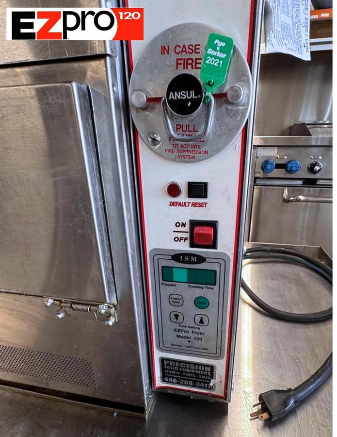 Used EZPro 120 Ventless Commercial Fryer Great Condition