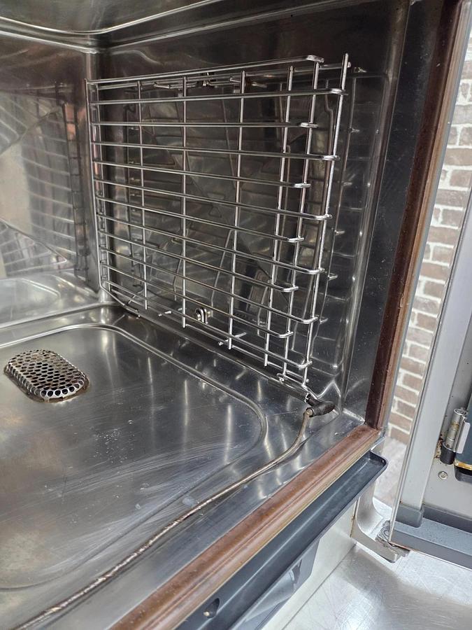 Used RATIONAL iCombi Pro XS Half Size Electric Oven w/ Vent Hood SCC SX 6 2/3 E