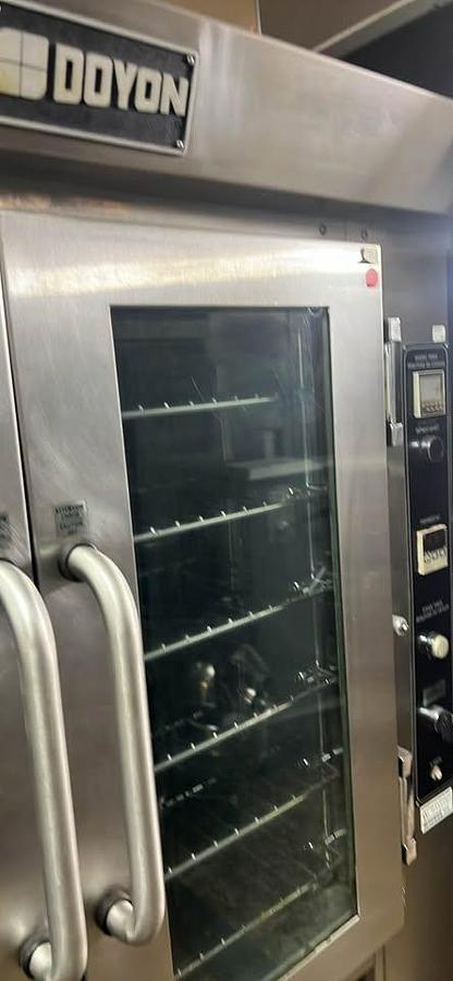 Used Doyon Convection oven and proofer combination -STEAM INJECTION