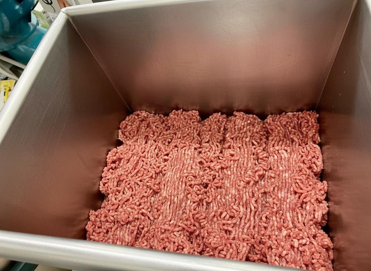 Used Hollymatic high production patty maker - 