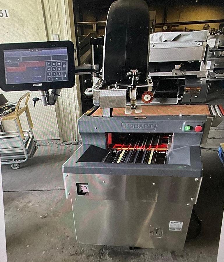 Used 2021 Hobart NGW1 meat auto wrapping station