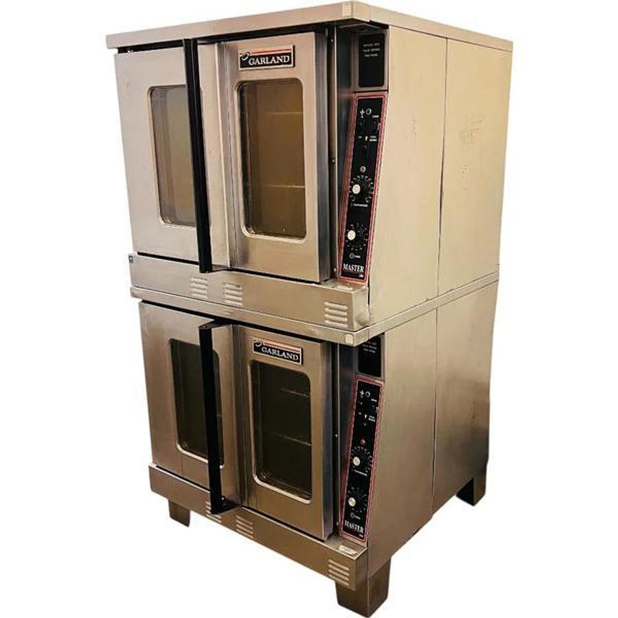 Used Garland MCO-GS-20-S Double Stacked Convection Ovens - Natural Gas - warranty