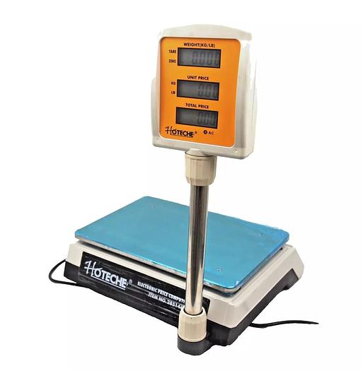 Electronic Price Computing Weighing Scale Pole Display 88LBS