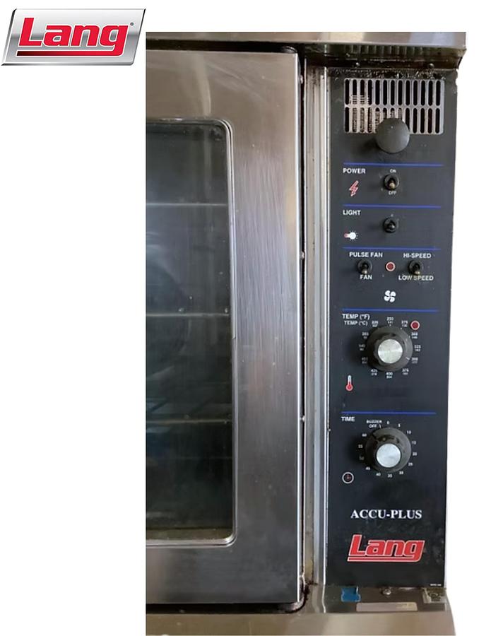 Used Lang ECOF-AP Electric Convection Oven