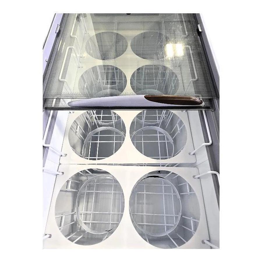 Used Omcan 44588 Ice Cream Freezer with Guard - 49" Flat top -WARRANTY