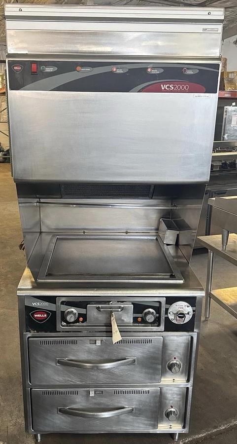 Used Wells VCS2000 Ventless Cooking System