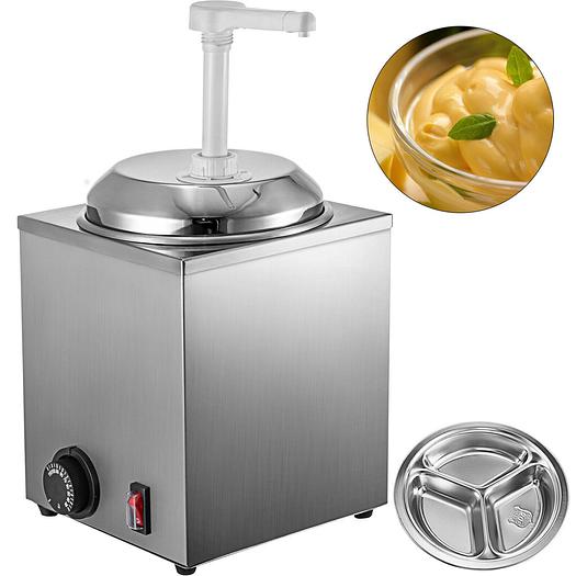 Nacho cheese - chocolate -  sauce dispenser -hot  - 2.6 quarts