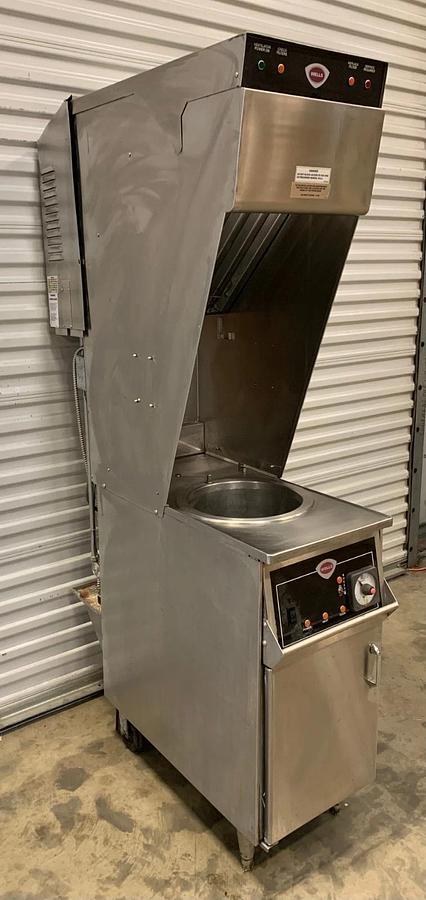 Used Wells WVAE-30F 30 LB Electric Ventless Deep Fryer 208V