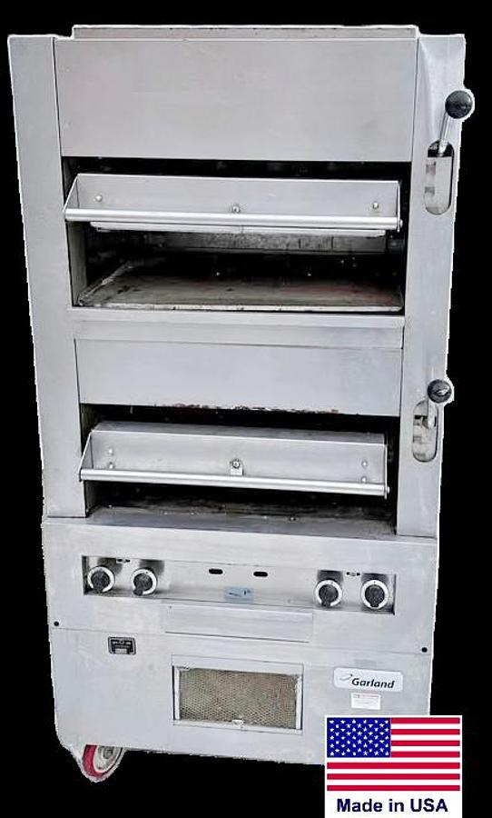 Used Garland charbroiler!Master Series NG Heavy Duty Upright Broiler w/ 2 Infrared Decks - M110X!!