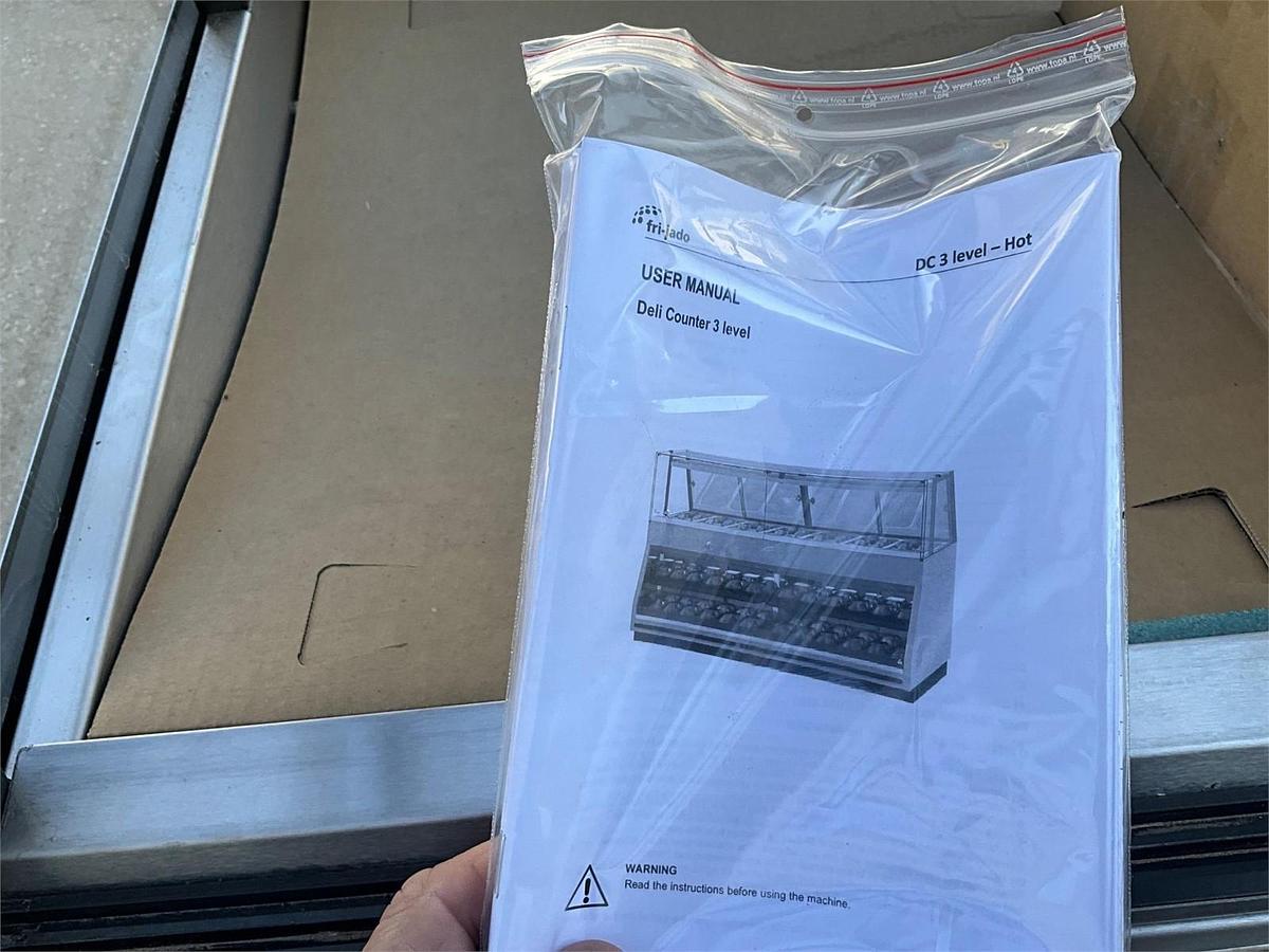 Used 2025 Frijado heated hot serving display warmer - LIKE NEW 