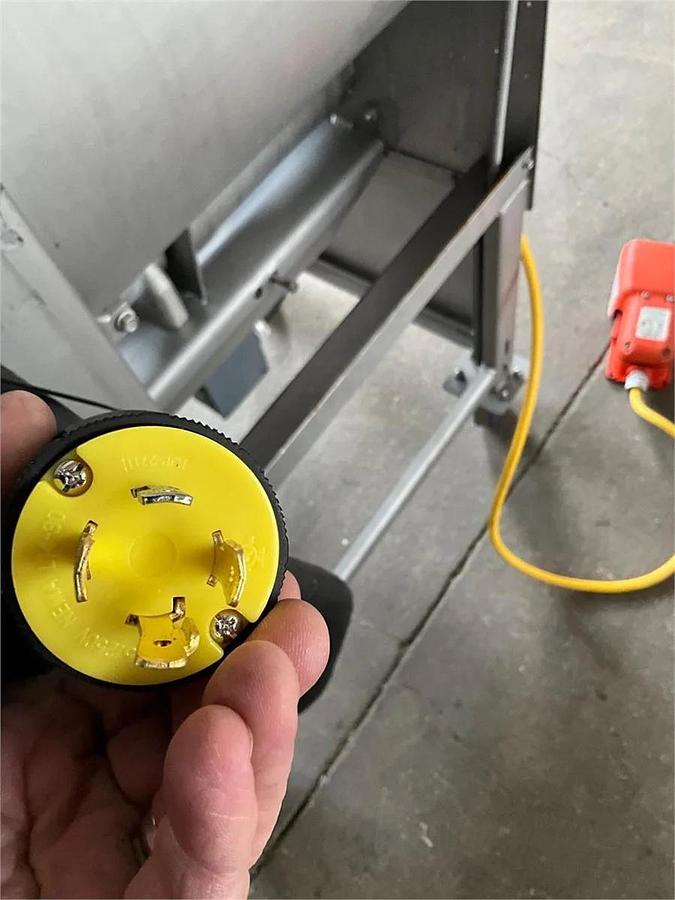 Used Biro commercial meat grinder mixer