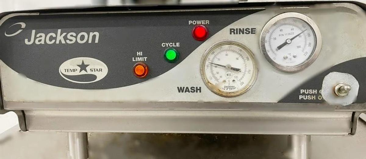 Used Jackson Tempstar High Temp Pass Thru Dishwasher - warranty