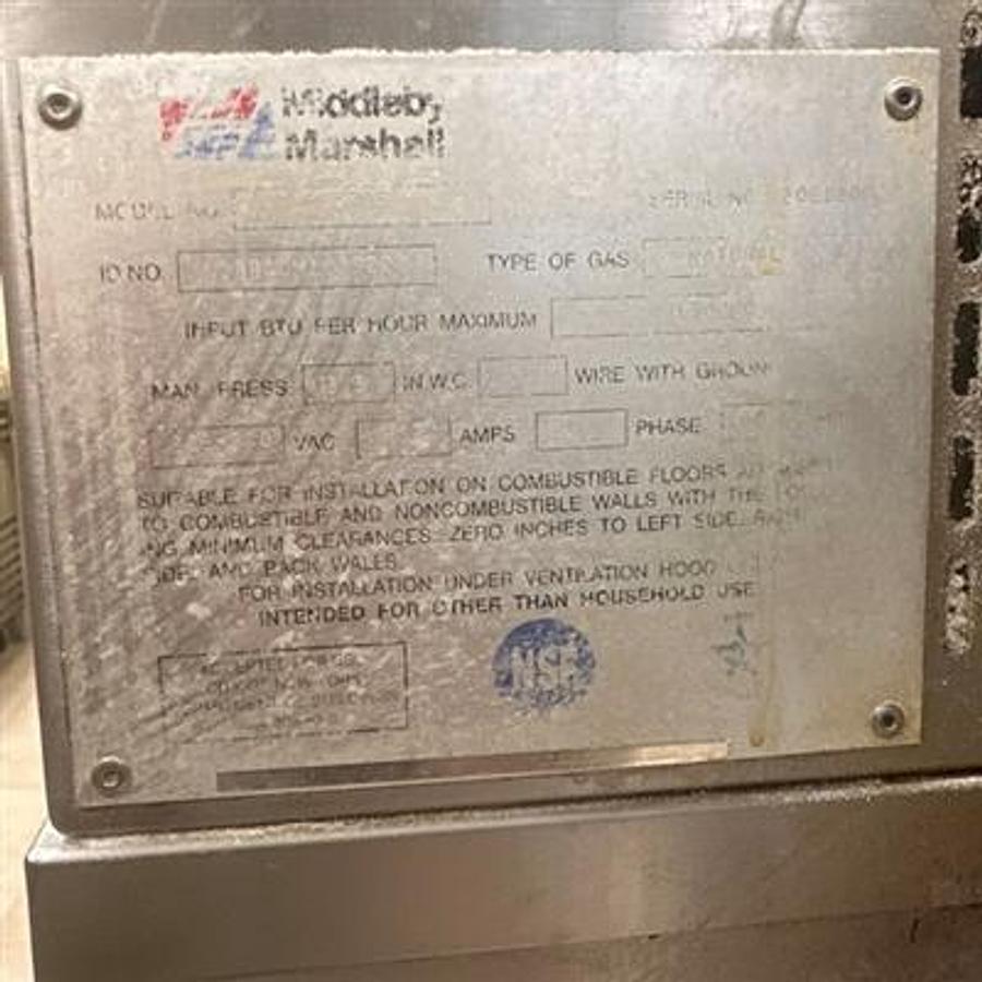 Used Middleby Marshall PS570S Double Stack Conveyor Ovens