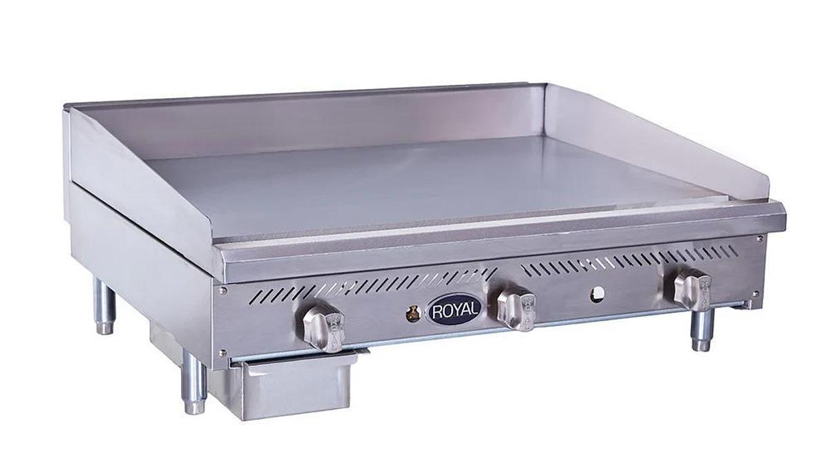 Used Royal RMG-24 Manual Griddles - Warranty