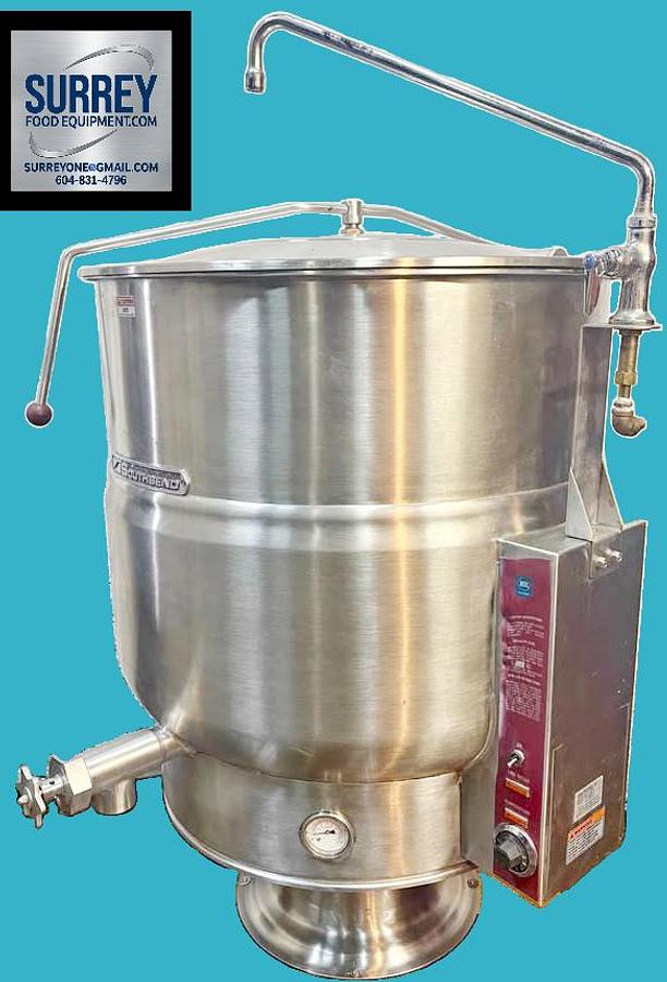 Used Southbend 60 Gallon Stationary Electric Steam Kettle - excellent condition