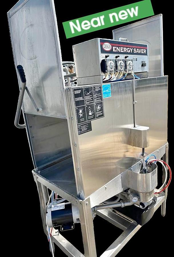 Used Nice CMA Low Temp 2 Rack Commercial Dishwasher. Model B-2 - LIKE NEW CONDITION - LOW USAGE