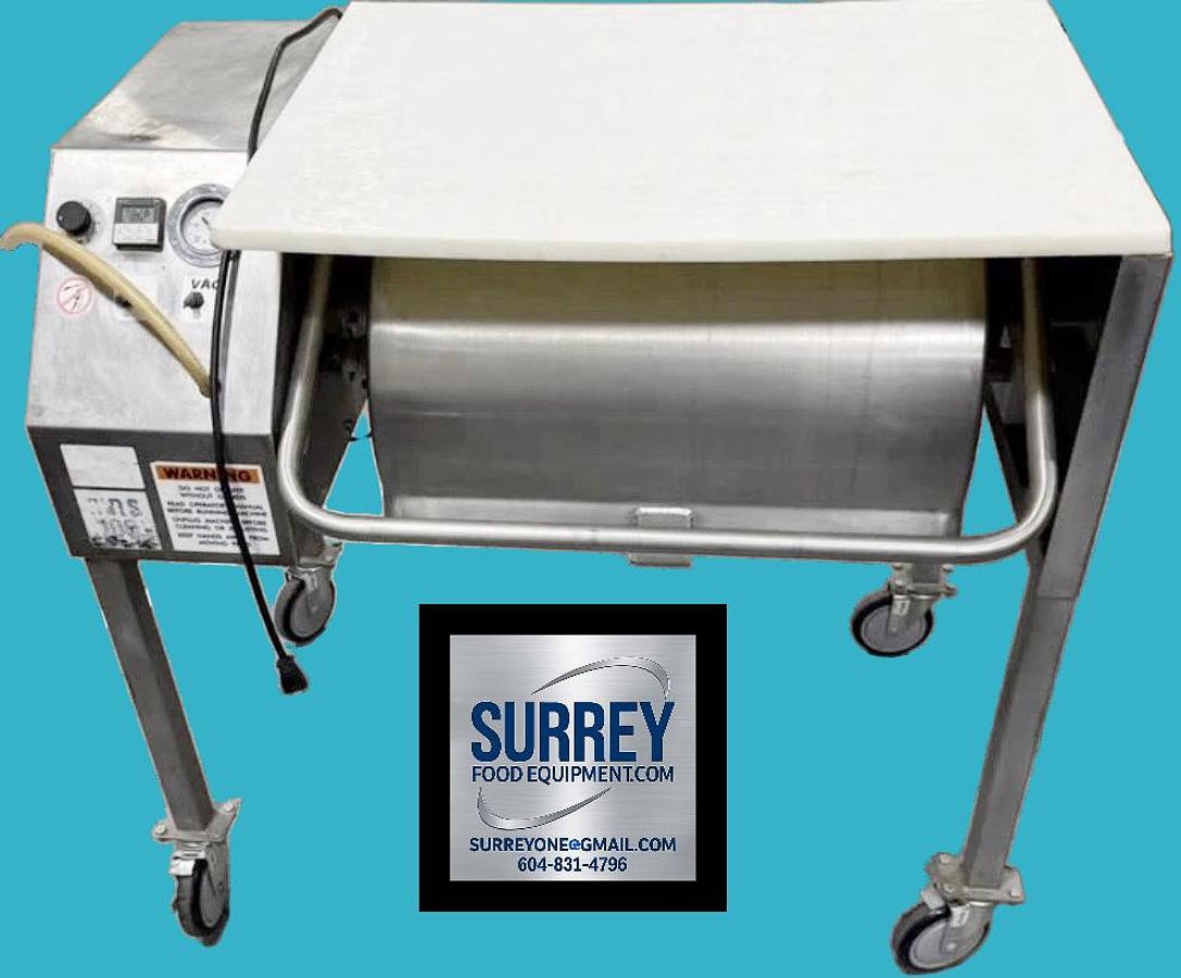 Used Daniels DVTS100 Vacuum Meat Tumbler