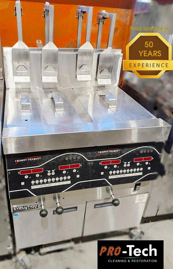 Used Henny Penny Evolution Fryers with Oil Recovery