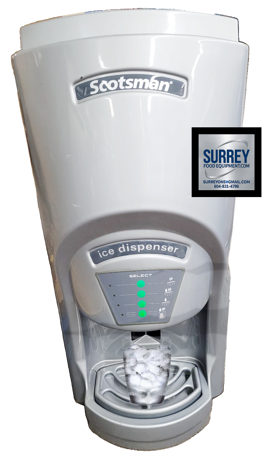 Used Scotsman MDT2C12A-1A Ice Machine and Water Dispenser, Countertop, 115V
