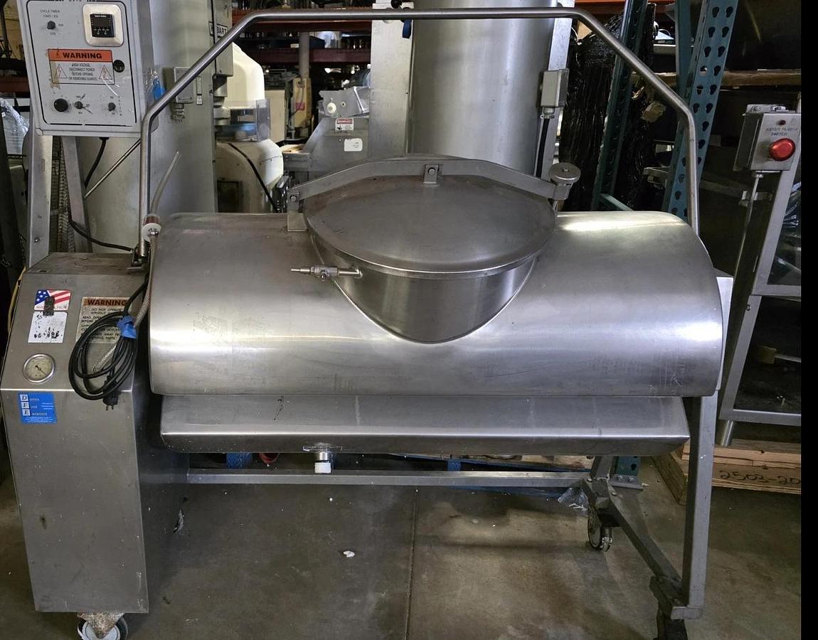 Used DANIELS DVTS-500 Vacuum Meat Tumbler Marinator 500 LB