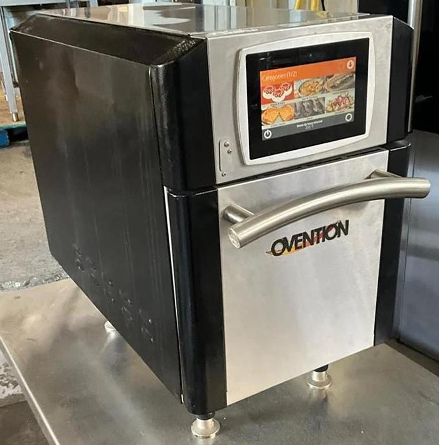 Used Ovention speed microwave oven