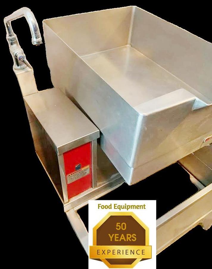 Used Crown Tilting Skillet. High Volume Cooking stove. 3 phase Model BECT-12. 45L Capacity