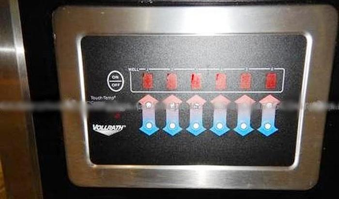 Used Vollrath 60" hot food table