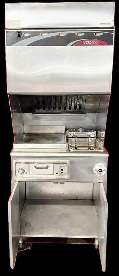 Used Wells Wv-fg ventless fryer griddle only - INSTANT RESTAURANT - BIG REVENUE MAKING 