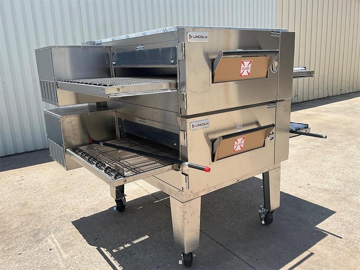 Used 2023 Lincoln gas 1600 double stack conveyor oven - NEVER BEEN USED