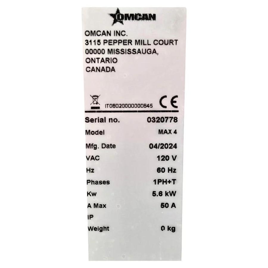 Used Omcan 40635 Pizza Oven - No Legs/Stand -WARRANTY