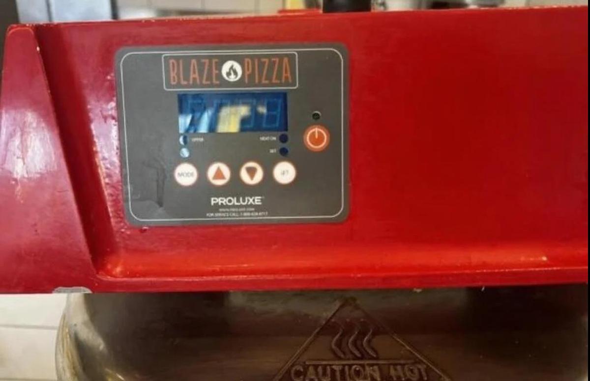 Used Proluxe 12" Dough Press w/ Cart - DP2300