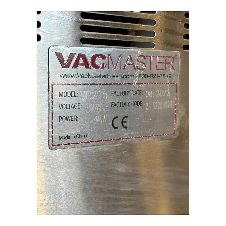 Used VacMaster VP215 Vacuum Sealer