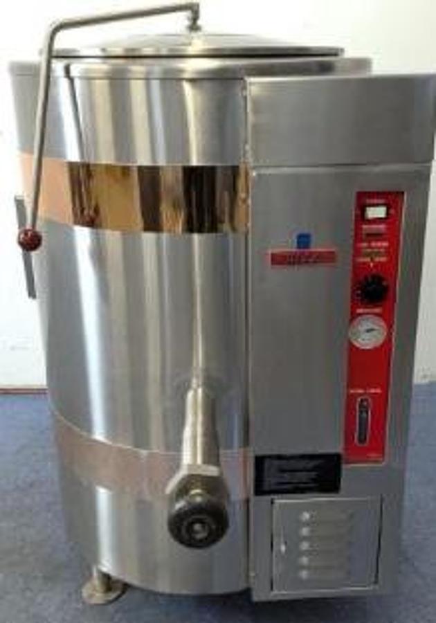 Used VULCAN VGL-20 20 GALLON GAS JACKETED STATIONARY KETTLE
