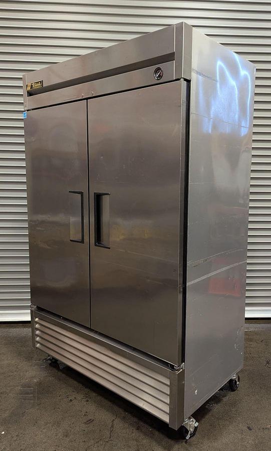 Used True T-49F 54" Double Door Stainless Freezer