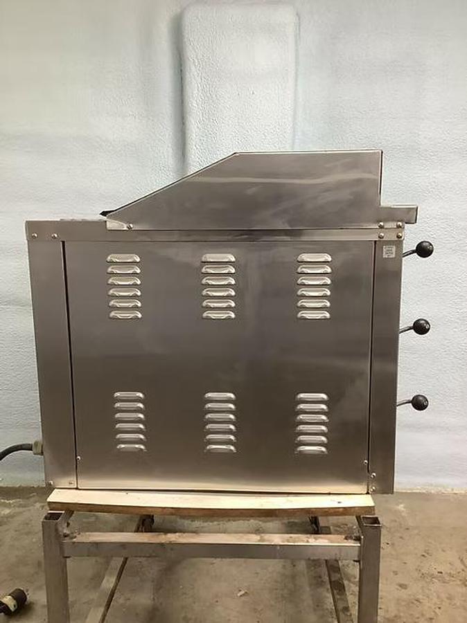 Used Doyon PIZ-3 Triple Stack Gas Countertop Pizza Oven