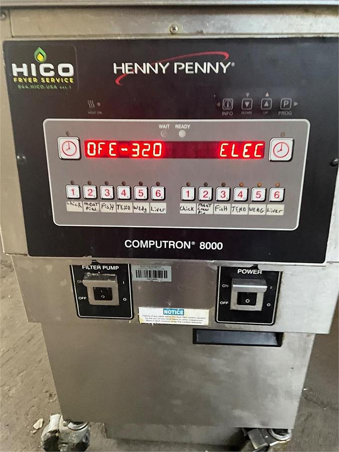 Used Henny Penny Commercial Gas Fryer