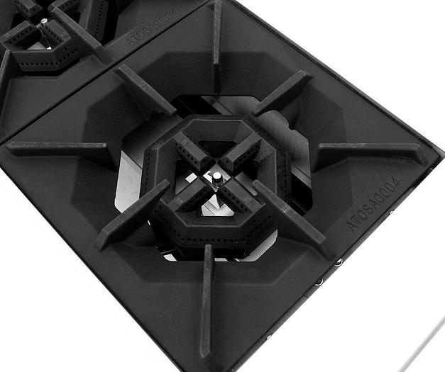 12" -2-LP 12-In Heavy Duty 2 Burner Hot Plate