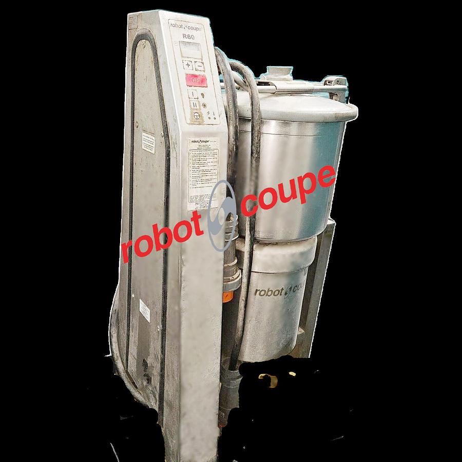 Used ROBOT COUPE R60, 63 QUART CAPACITY HIGH SPEED FOOD CUTTER/MIXER
