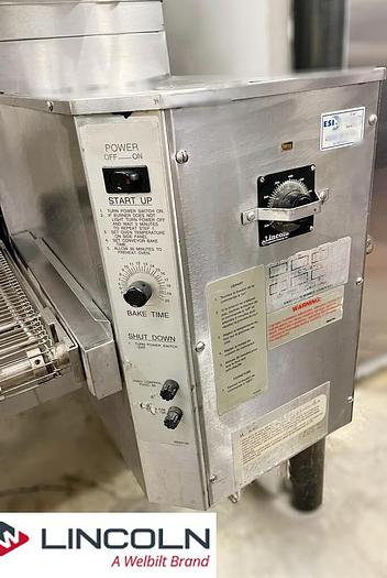 Used Linclon Impinger 1450 Gas Conveyor Pizza Oven