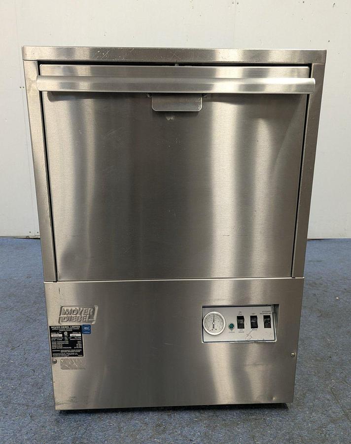 Used Moyer Diebel 501HTM2 High Temp Undercounter Dishwasher