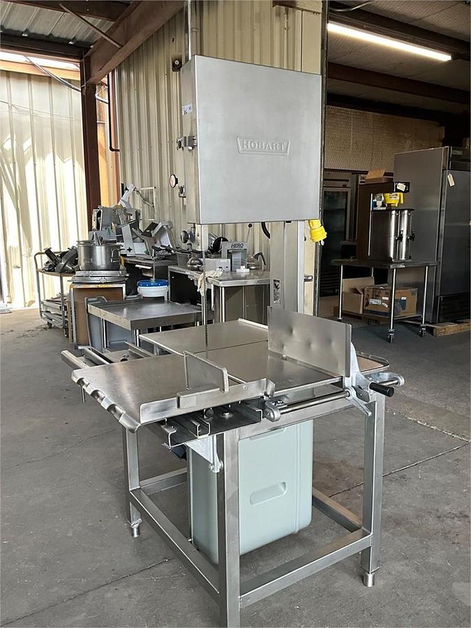 Used Hobart 6801 meat cutter band saw