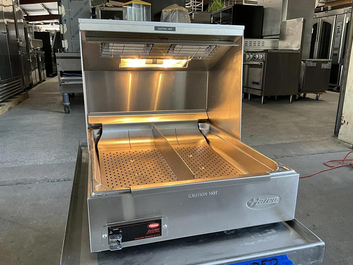 Used Hatco GRFHS-21 Glo-Ray 21" Portable Fry Holding Station 120V Fry dump station