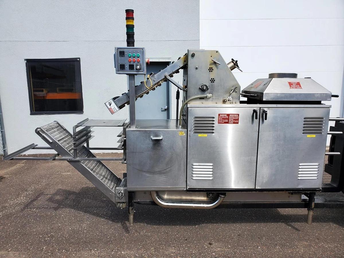 Used UPERIOR Flour Tortilla Press and Oven Combo Machine besco - gas