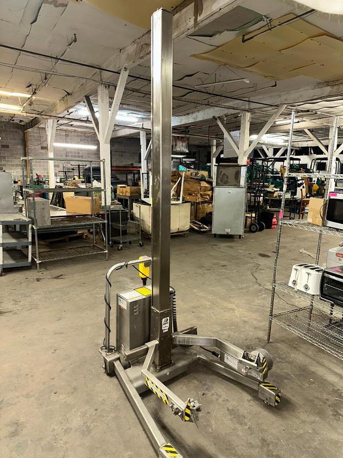 Used Savage Brother 0712 SS STAINLESS STEEL  bakery Bowl kettle lift - 