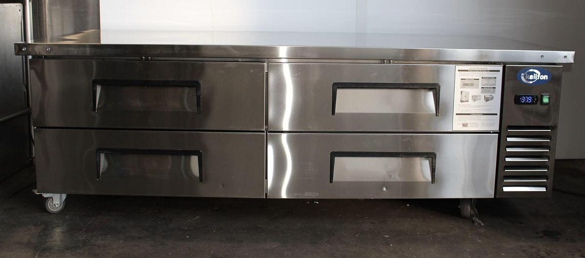 Used  Kalifon Chef Base - Scratch & Dent - Model KAR-72B - 72.75" Wide  - SEE VIDEO