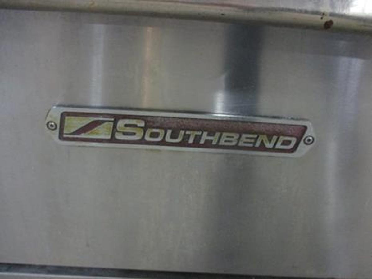 Used Southbend 60in 10 Burner Range With Double Oven On Casters