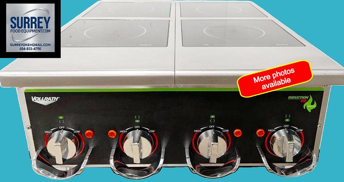 Used Vollrath 924HIMC Cayenne 4 Hob Heavy Duty IIInduction Hot Plate Vollrath 924HIMC Cayenne 4 Hob Heavy Duty Induction Hot Plate CURRENT BID