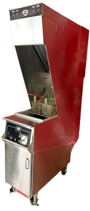 Used 16” wells WVAE-55F slim ventless fryer